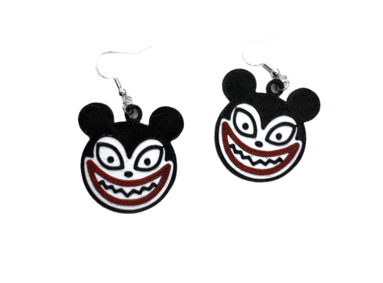 Evil Teddy Earrings