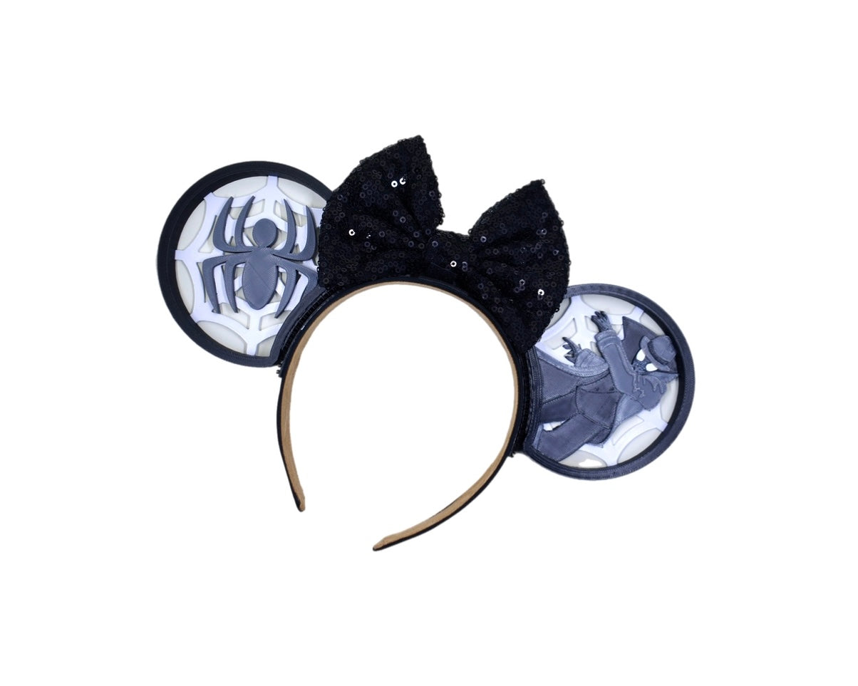 Black & White Spider Ears