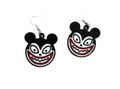 Evil Teddy Earrings
