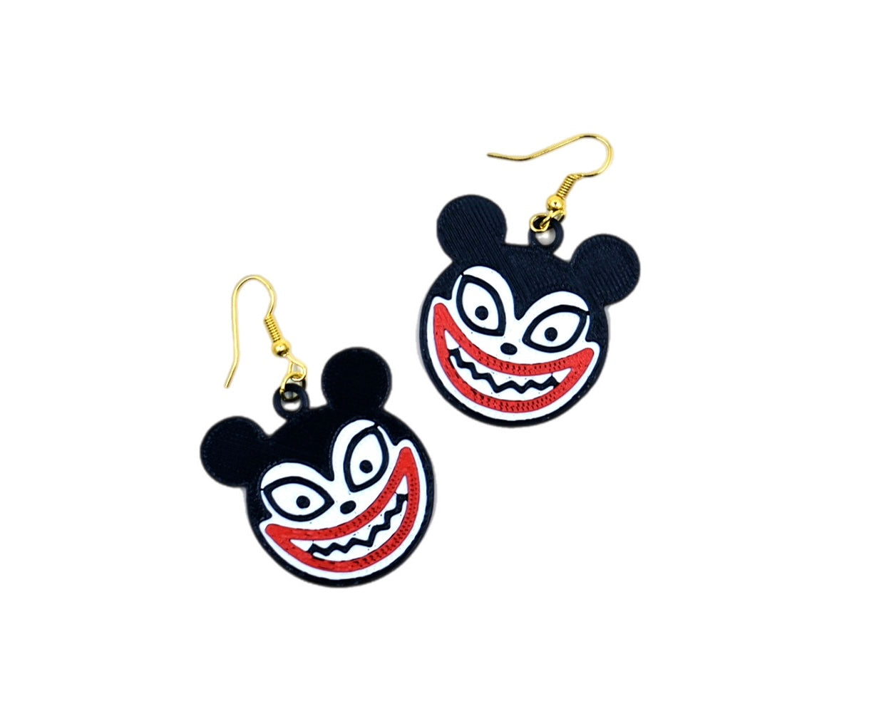 Evil Teddy Earrings