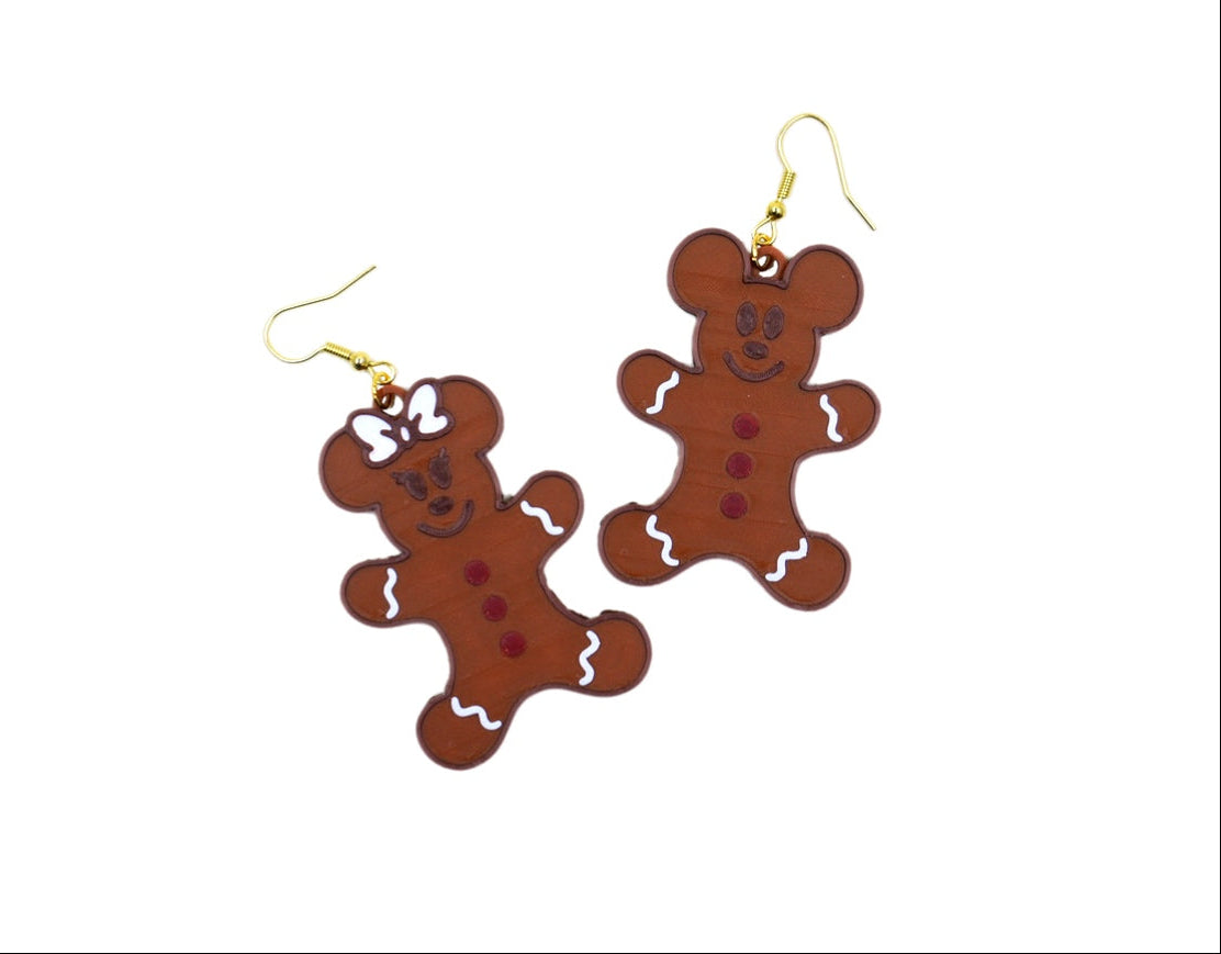 Gingerbread Earrings